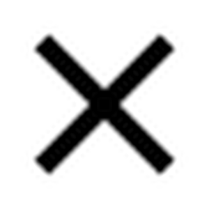 UI Black Cross.svg